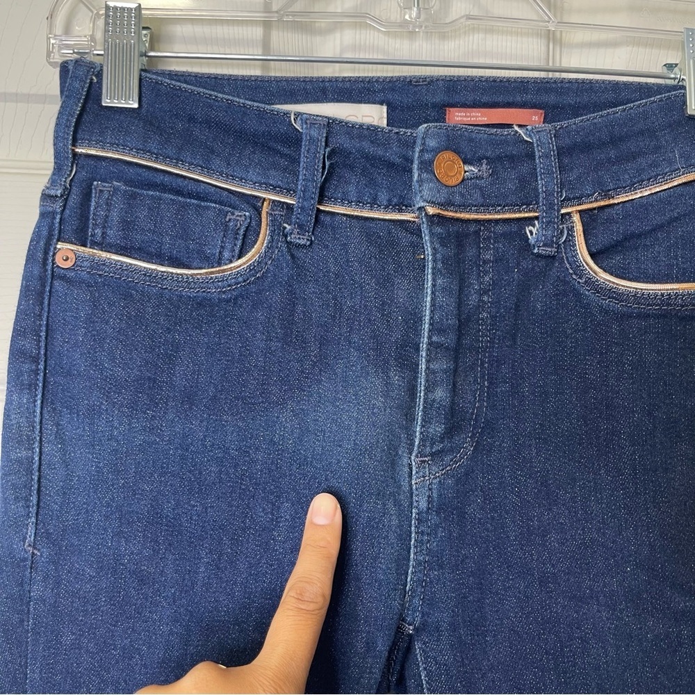 Anthropologie Pilcro Women's High Rise Skinny Jeans Sz 25 - Picture 5 of 9